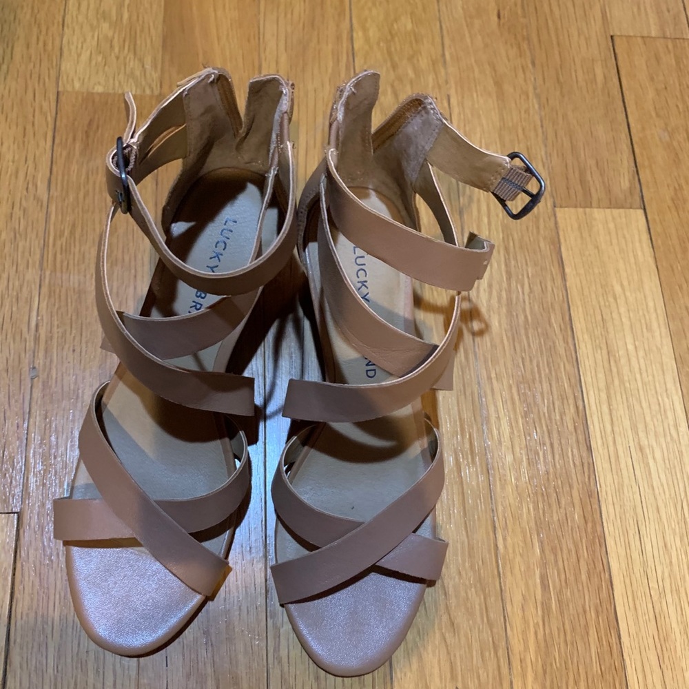 Lucky Brand Wedge Sandals